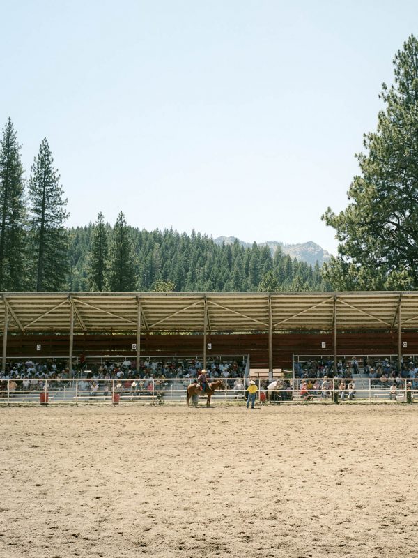Silver Buckle Rodeo in Taylorsville, California. 2008.