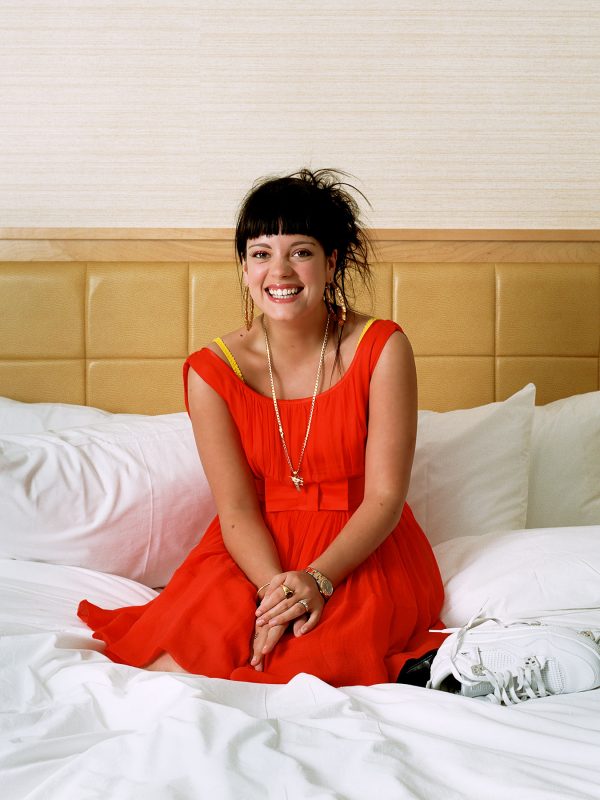 Singer and songwriter, Lily Allen.