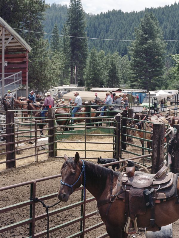 Silver Buckle Rodeo in Taylorsville, Caliofrnia. July 4th, 2018.