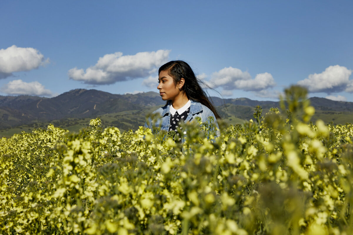 Magaly Santos, Youth Organizer and Student at Greenaction for Health and Environmental Justice. Photographed in Gonsalez, California on MArch 30th, 2020.